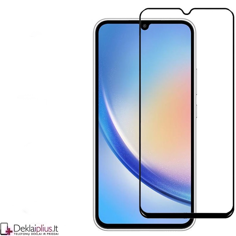 Telefono ekrano grūdintas stiklas - per visą ekraną (Samsung Galaxy A26) Telefono ekrano grūdintas stiklas - per visą ekraną (Samsung Galaxy A26)